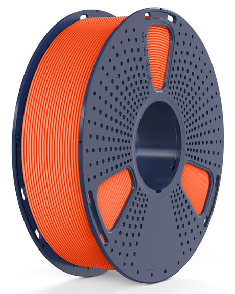 SUNLU High Speed PETG 3D Filament 1.75mm, 30mm/s - 600mm/s Print Range, High Flow Speedy 3D Printer Filament, Fit Most FDM Printers, Dimensional Accuracy +/- 0.02mm, 1kg Spool, (Orange) SUNLU
