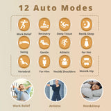 Massage Chair, 3D Massage Chair Full Body, Zero Gravity Shiatsu Recliner W/Heating, SL Track, Wireless Charger, Bluetooth Speaker, Foot Rollers, 12 Auto Modes Air Compression Mazzup