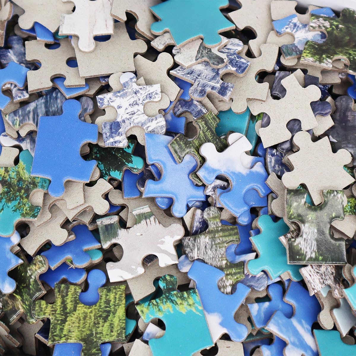 LI-LOVE Jigsaw Puzzles for Adults 500 Pieces Canada Rocky Mountain Banff National Park 500 Piece Puzzle Thick Sturdy Cardboard Precise Interlocking Family Game Age 14+ LI-LOVE