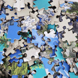 LI-LOVE Jigsaw Puzzles for Adults 500 Pieces Canada Rocky Mountain Banff National Park 500 Piece Puzzle Thick Sturdy Cardboard Precise Interlocking Family Game Age 14+ LI-LOVE