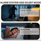 【𝟐𝟎𝟐5 𝐍𝐄𝐖】 2 Rifle Gun Safe, Digital Keypad Large Long Gun Safe for Home Rifle and Shotguns, Quick Access Gun Cabinets with LED Light, Gun Safe with Adjustable Gun Rack and Removable Shelf Karbeen