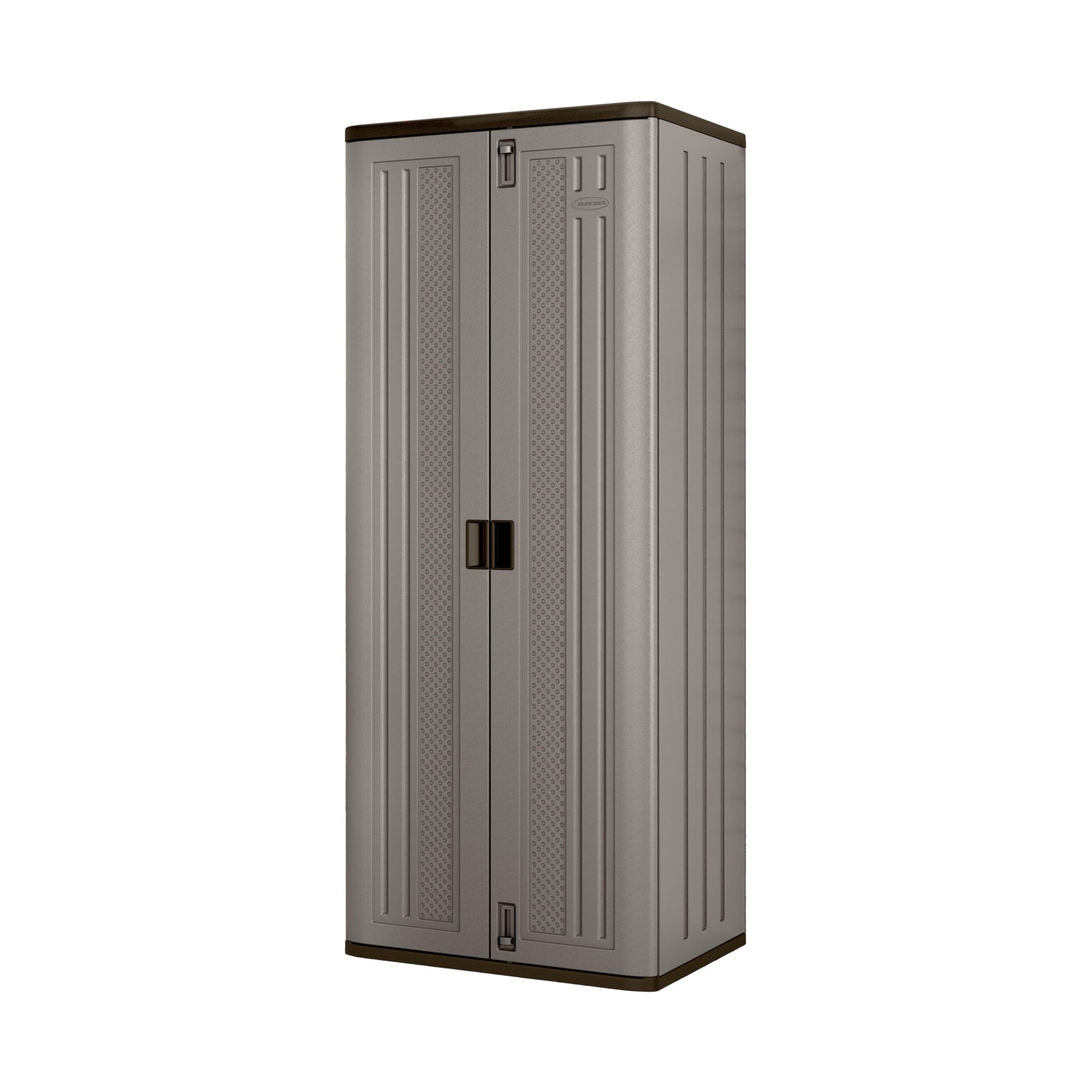 Suncast BMC7200 Storage Cabinet, Platinum - WoodArtSupply