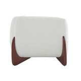 Christopher Knight Home Alma 63" Boucle Loveseat with Wood Legs, 2 Seater Sofa Couches for Living Room, Upholstered Couch Chair, Soft Seating Lounge Sofa Chair, Cozy Loveseat with Armrest, Beige Christopher Knight Home