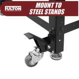 Workbench Caster kit 4 Heavy Duty Retractable Casters with Urethane Wheels Designed to Lift & Lower Workbenches Machinery & Tables 840 lb Total Weight Capacity Peachtree Woodworking Supply