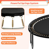 Zevemomo 16FT Trampoline Outdoor for Kids, 16 FT Trampoline w/LED Light, Basketball & Hoop, Pumpkin Shape, ASTM Certified, Heavy Duty Galvanized Anti-Rust Coating Zevemomo