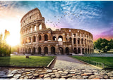 Trefl Sun-Drenched Colosseum 1000 Piece Jigsaw Puzzle Red 27"x19" Print, DIY Puzzle, Creative Fun, Classic Puzzle for Adults and Children from 12 Years Old Trefl