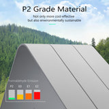 Dresser for Bedroom with 7 Drawers, Farmhouse Wood Chest of Drawers, Wide TV Stand Closet Storage Furniture with Metal Handle, Modern Clothes Organizer for Hallway, Living Room, Entryway, White Xixini