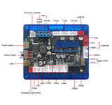 3018 Pro CNC Router Machine Engraving Machines All-aluminum Frame PCB PVC Wood Carving XYZ Working Area 300 x 180 x 45mm with Z Probe, Limit Switches, Offline controller, GRBL control, Emergency Stop Zhong Hua Jiang