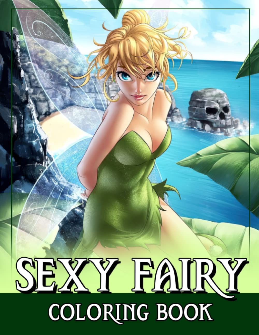 Sexy Fairy Coloring Book: Sexual Ladies Coloring Pages With Naughty Illustrations For Adults Unleash The Creativity Energy WoodArtSupply