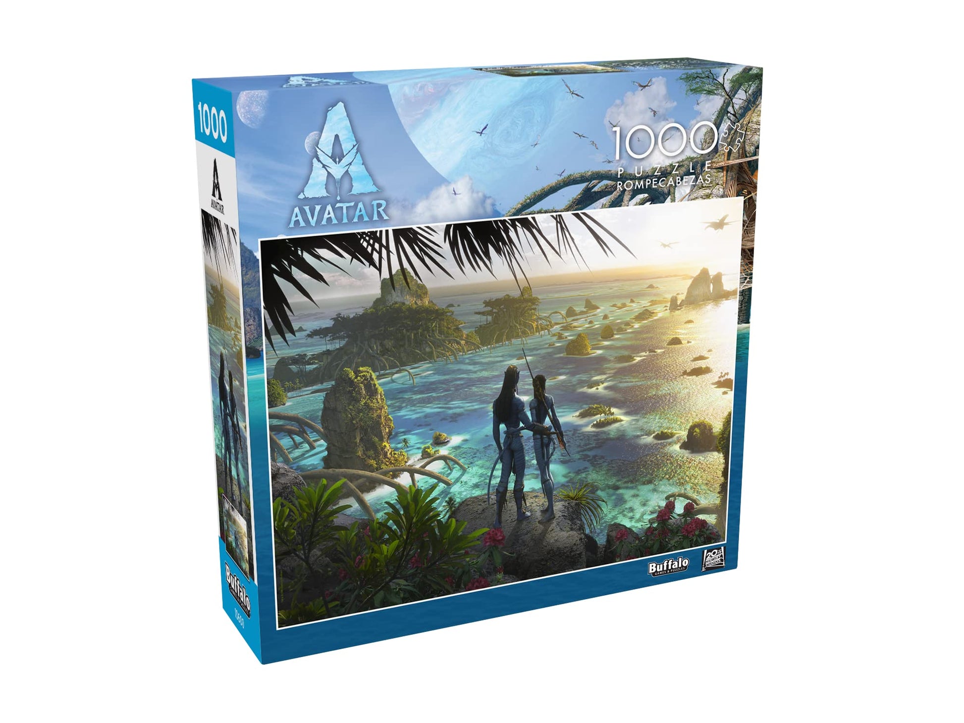 Buffalo Games - Avatar: The Way of Water - The Distant Atolls - 1000 Piece Jigsaw Puzzle for Adults Challenging Puzzle Perfect for Game Nights - Finished Size is 26.75 x 19.75 - WoodArtSupply