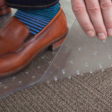 OFM Office Chair Mat for Carpet – Computer Desk Chair Mat for Carpeted Floors – Easy Glide Rolling Plastic Floor Mat for Office Chair on Carpet for Work, Home, Gaming with Extended Lip (36” x 48”) OFM