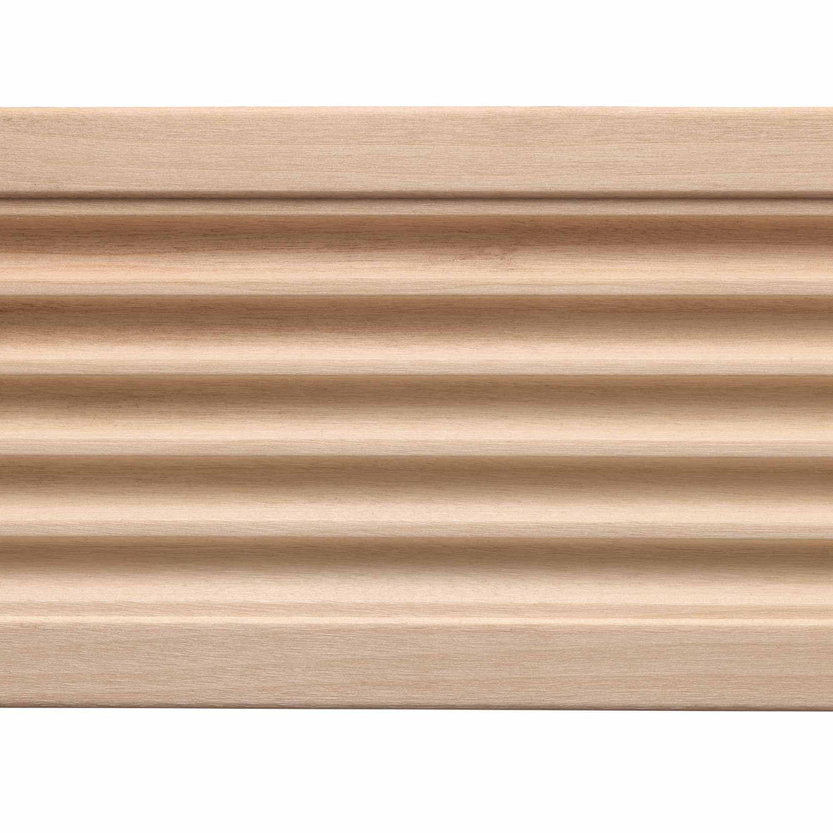 1644-4FTWHW Unfinished White Hardwood Chair Rail Moulding ORNAMENTAL