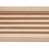 1644-4FTWHW Unfinished White Hardwood Chair Rail Moulding ORNAMENTAL