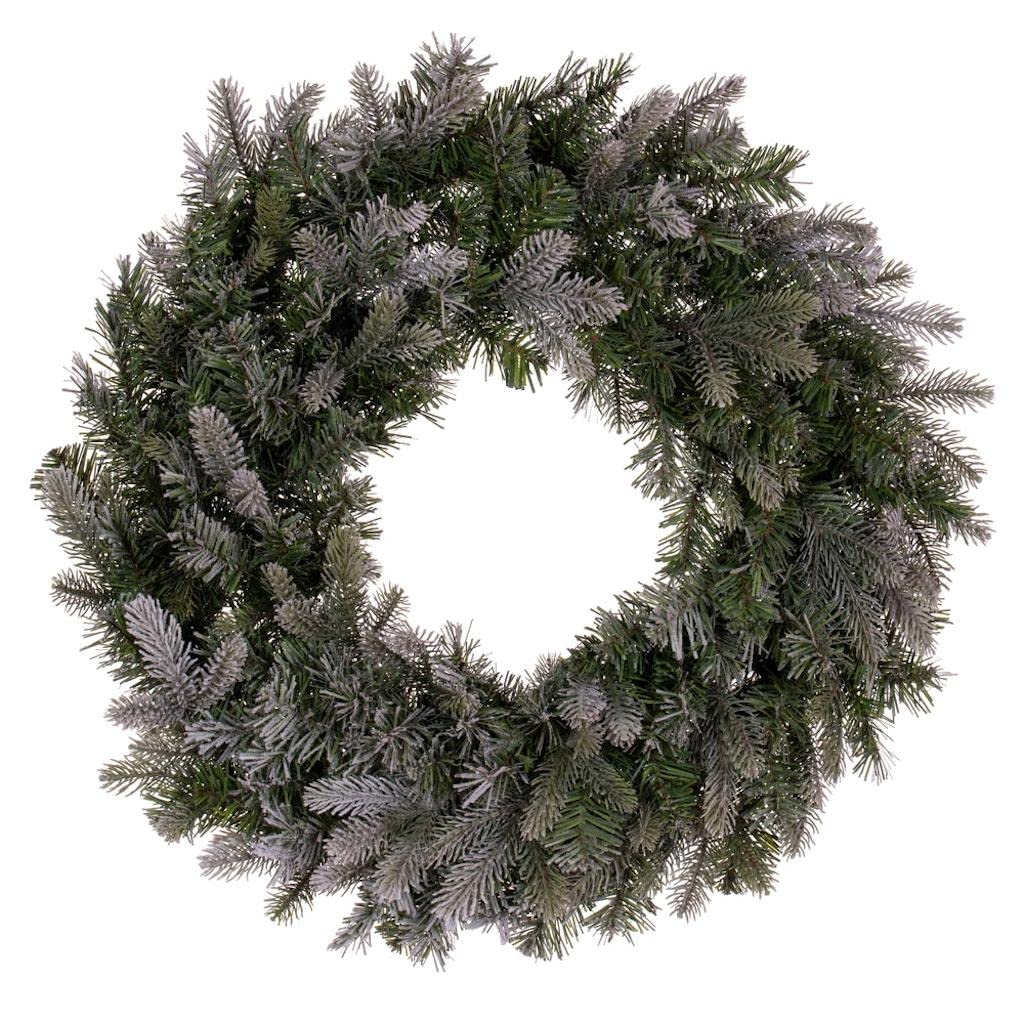 Vickerman 48" Frosted Douglas Fir Artificial UnLit Wreath.