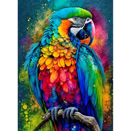 JFYHAB DIY 5D Bird Diamond Painting Kits for Adults Diamond Art Colorful Bird Parrot Diamond Painting Full Drill Crystal Rhinestone Embroidery Craft Kits for Home Wall Decor Gifts12x16inch JFYHAB