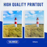 Valinkso LC401XL LC401 Ink Cartridges Compatible for Brother Ink Cartridges LC401 XL to use with Brother MFC-J1010DW MFC-J1012DW MFC-J1170DW Printer Ink (Black Cyan Magenta Yellow, 4 Pack) Valinkso