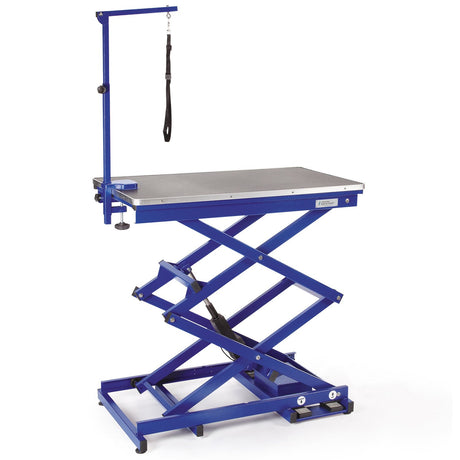 Master Equipment Master Equip Xtend Electric Grooming Table, Blue Master Equipment