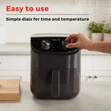 Instant Pot Essentials 4QT Air Fryer with EvenCrisp Technology that Crisps and Reheats, Easily Adjust Time & Temperature For Quick Meals, 100+ In-App Recipes, from the Makers of Instant Pot, Black Instant Pot