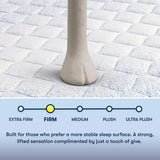 Serta Sleeptrue Firm 11" Twin Hybrid Mattress in a Box, Cooling, Breathable, and Pressure Relieving - 100 Night Trial, CertiPUR-US Certified and 10 Year Limited Warranty Serta