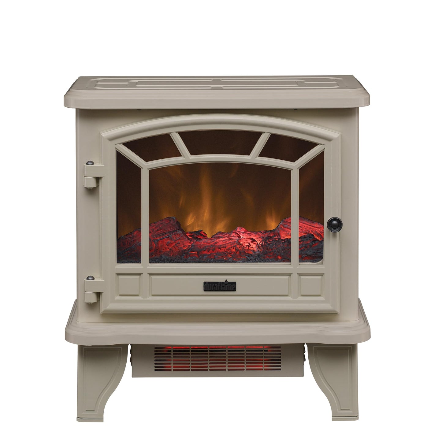 duraflame® Infrared Quartz Electric Fireplace Stove Heater, Cream