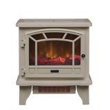 duraflame® Infrared Quartz Electric Fireplace Stove Heater, Cream Duraflame