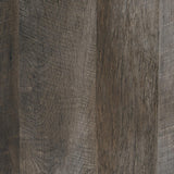 Signature Design by Ashley Wynnlow Rustic Twin Crossbuck Panel Bed with Metal Slats, Foundation or Box Spring Needed, Gray Signature Design by Ashley