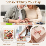 DPDAKIT Diamond Painting Kits Ladybug, 5D Special Shape Diamond Art Kits for Adults, Crystal Rhinestones Art Craft for Beginners DIY Home Wall Decor Gift, 12 × 12 Inches DPDAKIT