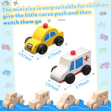 Leyndo 20 Pcs Wood DIY Car Toys Unfinished Wooden Cars Paintable Wood Toys Wooden Crafts for Students Home Activities Craft Projects Easy Woodworking Leyndo