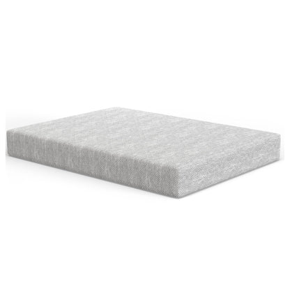 Vibe Heather Grey Gel Memory Foam Mattress, CertiPUR-US and Oeko-TEX Certifed Bed-in-a-Box in Ultra Small Package, 10-Inch, King