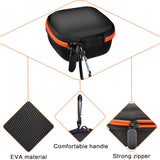 ANKHOH Case Compatible with Klein Tools 935DAG Digital Electronic Level and Angle Gauge, Finder Protractors Carrying Storage Holder Bag Fits for Degree Ranges Measures Batteries (Box Only), Orange ANKHOH