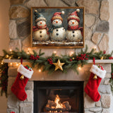 Christmas Paint by Numbers Kit for Adults- Snowman Adult Paint by Number Kits on Canvas Arts Crafts for Adults(16 x 20 Inch) Clendo