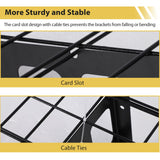 GarveeTech 2-Pack 1x6 ft Garage Wall Shelving Heavy Duty Wall Shelves Garage Storage Racks Wall Mounted Garage Shelves Floating Shelves, 600 LBS Load Capacity GarveeTech