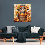 4 pack Thanksgiving Day Diamond Art Kits for Adults Beginners,Fall Turkey Pumpkin Diamond Painting Kits for Adults,5D Full Drill DIY Diamond Dot Gem Art Kit Wall Home Decor Arts Craft 12x12 inch NEGEKFKX