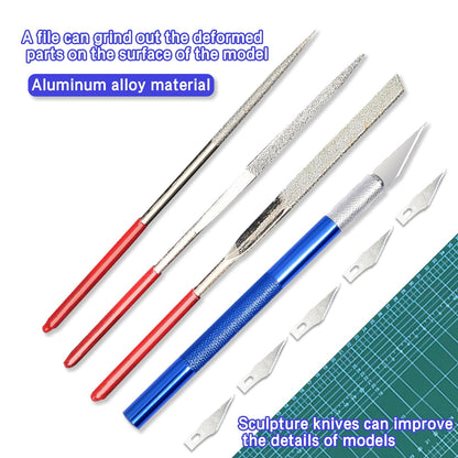 23Pcs 3D Printer Tool Kit 3D Printing Accessories 3D Print Nozzle Cleaning Kit Includes Debur Tool Removal Tool Suitable for Burnishing Cleaning Finishing.3D Print Tool Kit. - WoodArtSupply