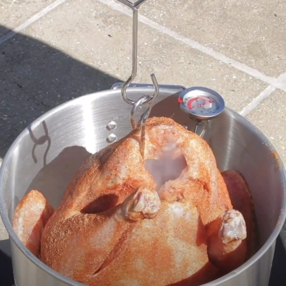 King Kooker Propane Outdoor Fry Boil Package with 2 Pots, silver, one size (12RTFBF3) King Kooker