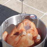 King Kooker Propane Outdoor Fry Boil Package with 2 Pots, silver, one size (12RTFBF3) King Kooker