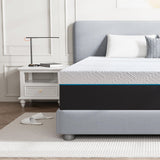 10 Inch Full Size Cooling Memory Foam Mattress - Medium Firm Gel-Infused for Pressure Relief & Cool Sleep, Breathable Comfort in a Box (54''W x 75''L) Generic