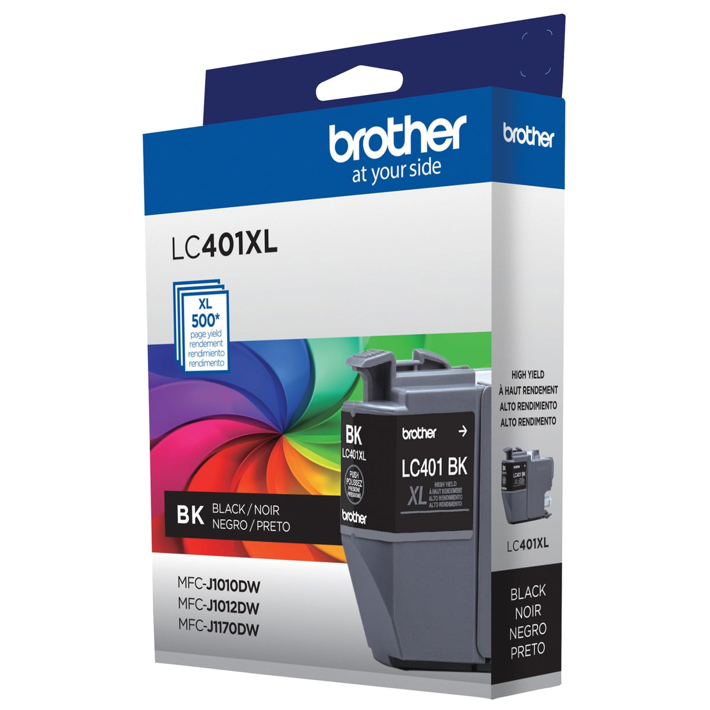 Brother Genuine LC401XLBK High Yield Black Ink Cartridge