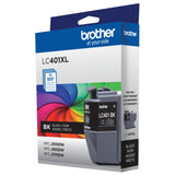 Brother Genuine LC401XLBK High Yield Black Ink Cartridge Brother