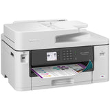 Brother MFC-J5340DW Business Color Inkjet All-in-One Printer with Printing up to 11”x17 (Ledger) Size Capabilities, White Brother