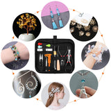 Audab Jewelry Making Kit with Tools, Wires, Charms and Findings for Jewelry Making and Repair Audab