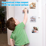 ICOSHOW Sublimation Magnet Blanks 3x3 inch, Sublimation Blank Products, 20Pcs Personalized Sublimation Fridge Refrigerator Magnets for Home Kitchen Office Decorative (Square) ICOSHOW