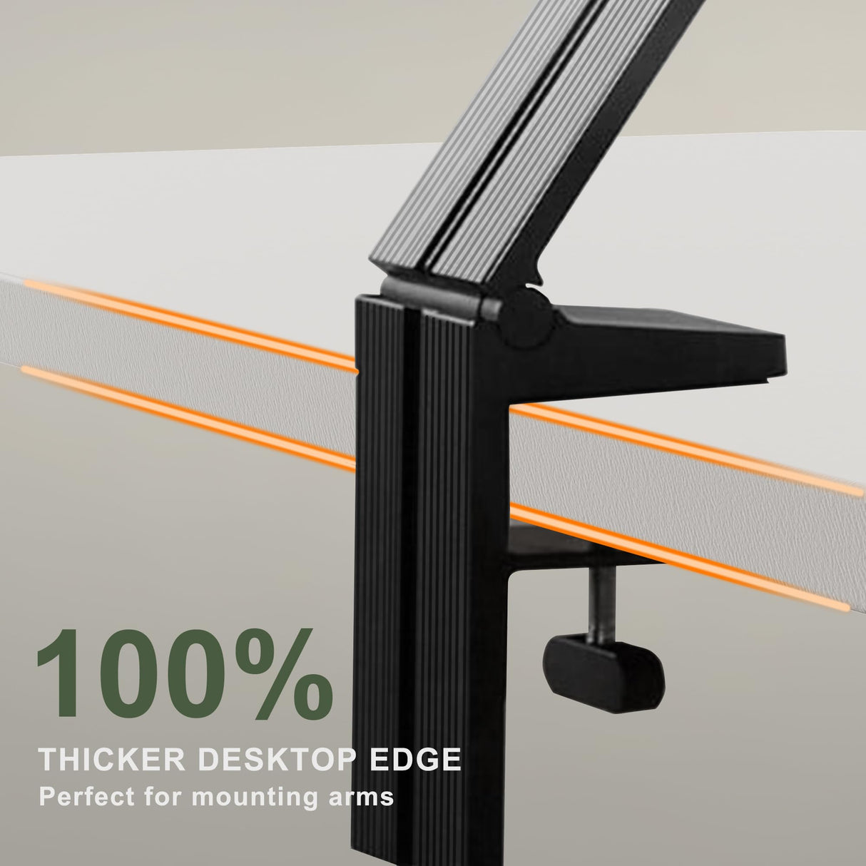 WALKINGDESK 48x24 Inches Whole Piece Electric Standing Desk, Seamless One Piece Height Adjustable Stand up Desk for Home Office, Ergonomic Sit to Stand Desk, Computer Workstation, White WALKINGDESK