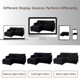 KEIKI 41" Cloud Couch Sofa Chair-Oversized Single Sofa with Storage, Modern Upholstered Deep Seating Armchair W/Pillow, Chenille Accent Chair for Living Room Bedroom Office, Black KEIKI