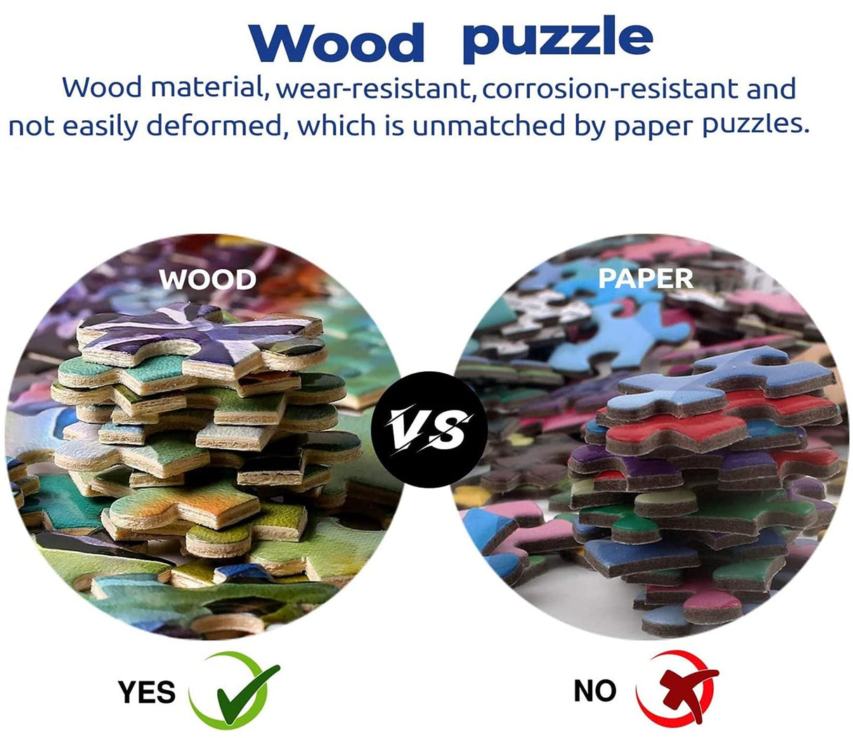 Puzzles for Adults ，Guitar Tree Landscape Wall Decoration，Wooden Puzzle Puzzles (500 Piece, Guitar Tree Landscape Wall Decoration) Wobehsk