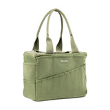 Soolla Studio Bag: Pottery Tool Bag, Art Supply Storage, Knitting Yarn Organizer, Crochet Projects, & Washable Craft Tote, 30 Pockets, 25+ Canvas Colors, Student Artist Gift (Ganja Green) Soolla