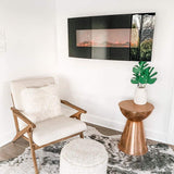 e-Flame USA Sundance Curved Wall Mounted or Freestanding LED Electric Fireplace with Remote - Adjustable, Timer, Remote - 48-inch e-Flame USA