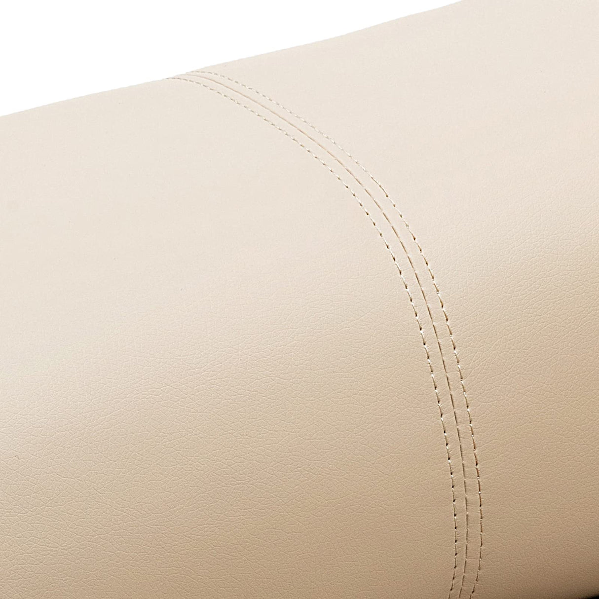 COMHOMA Power Lift Recliner for Elderly,Lift Chair with Heat and Massage,PU Recliner Sofa with Timing Function 2 Side Pockets,Cup Holders and Infinite Position for Living Room (White) COMHOMA