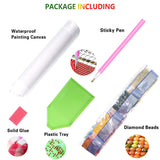 Diymood DIY 5D Diamond Painting Kits for Adults Jellyfish - Diamond Art Kits for Adults Sea Life | Full Drill Round | Crystal Mosaic Picture | Beginner | Home Wall Decor | 12x16 inch Diymood