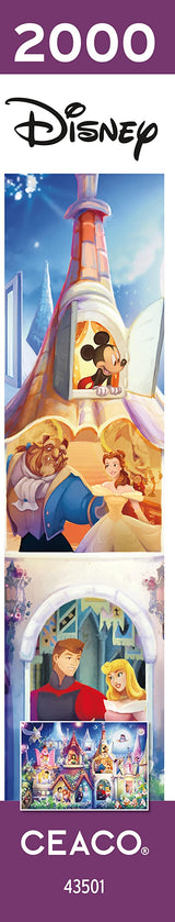 Ceaco - Disney - Princess Castle - 2000 Piece Jigsaw Puzzle Ceaco